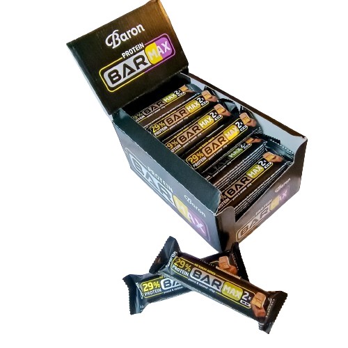 BARON BAR MAX PROTEIN 29% BAR 22,5g x 2ks DÁTUM: 2024/10