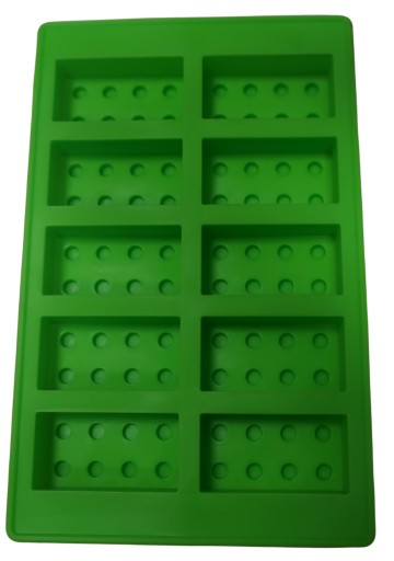 SILIKÓNOVÁ FORMA TEHLA NA ČOKOLÁDY RELÉ ĽADOVÁ FORMA LEGO BRICKS