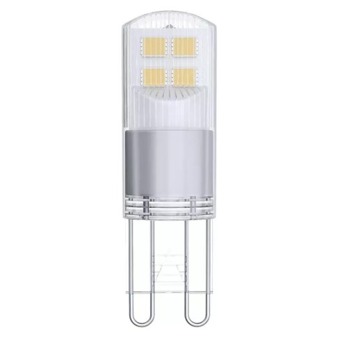 Klasická LED žiarovka JC G9 1,9W 210lm teplá biela