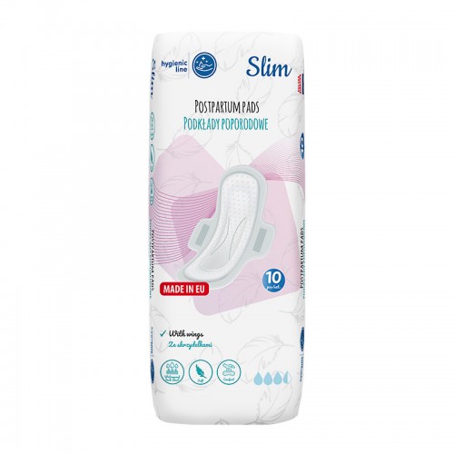 AKUKU Postpartum Foundation Slim A0069 hygienické vložky s krídelkami POŁOG