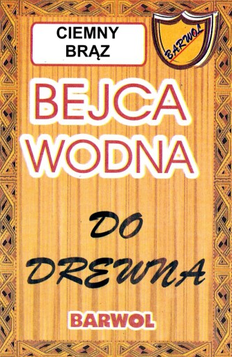Vodou riediteľné moridlo na drevo TMAVO HNEDÁ