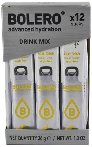 Bolero tyčinky Drink Zero Cukor Free Ice Tea Lemon