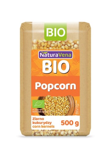 POPCORN (KUKURIČNÉ ZRNÁ) BIO 500 g - NATURAVENA
