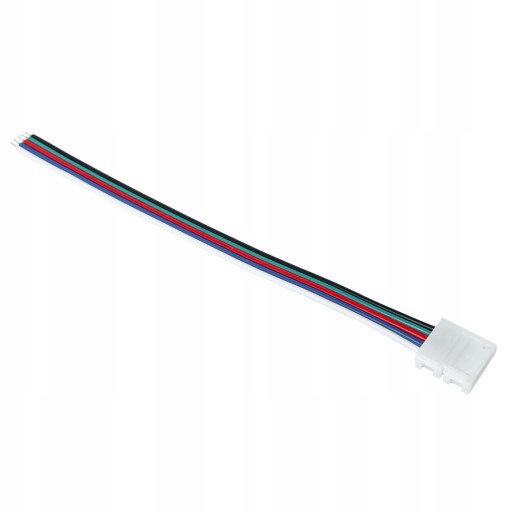 Konektor adaptéra - RGBW vodiče 10mm 5PIN