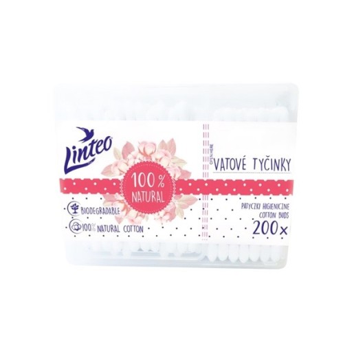 Vatové tyčinky Linteo 200 ks
