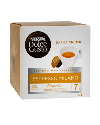 Kapsule pre Dolce Gusto Nescafe Dolce Gusto Espresso Milano 16 ks.