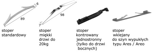 Stopky, polohovadlo bŕzd, typ FAST 4413 Ares2 Easy