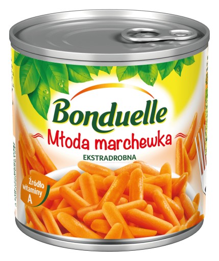 BONDUELLE Mladá extra jemná mrkva 400g