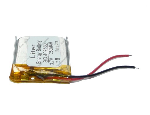 Nabíjateľná batéria Mp3 GPS RC 402530 250mAh