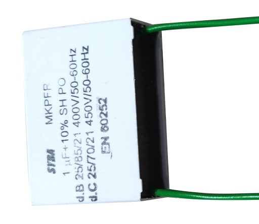 štartovací kondenzátor 1uF 450V