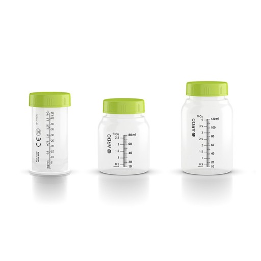 Jednorazové fľaše na mlieko Ardo Medical - 120 ml