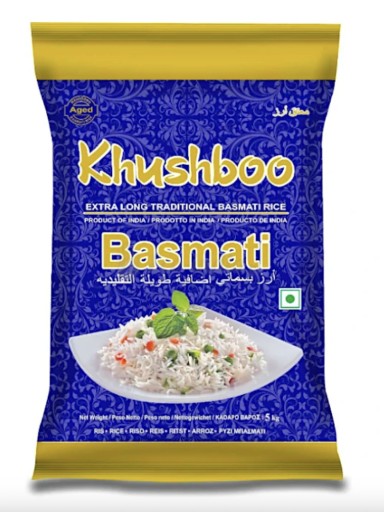 Indická ryža Basmati Khusboo 1 kg