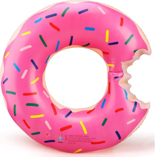 DONUT NAFUKOVACIE KOLESO NA PLÁVANIE, MATRAC DONUT XL