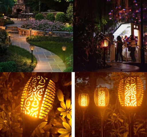 LED solárne svietidlo LATERN DRIVEN TORCH plameň 50cm