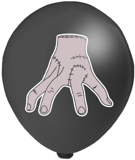 STREDA ADDAMS HEL BALLOON SET 6 ks