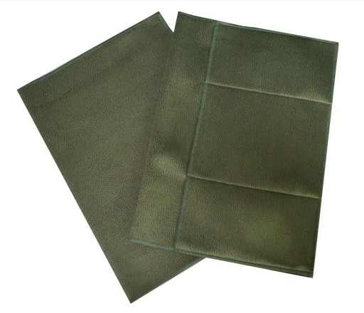 2x Vodotesný poťah lakťovej opierky 38x55 cm ZELENÝ
