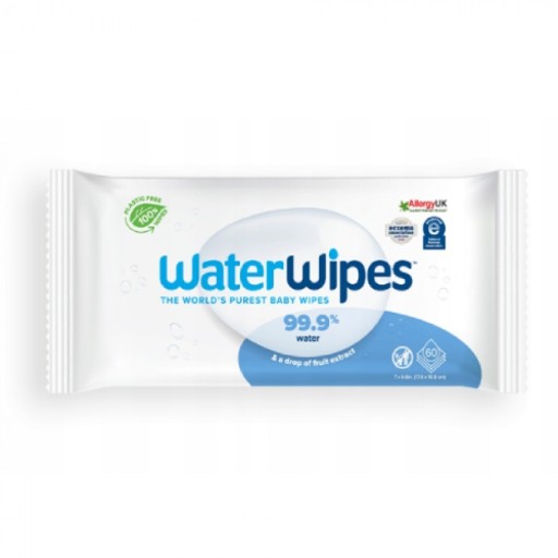 WaterWipes BIO vlhčené obrúsky, 60 ks.