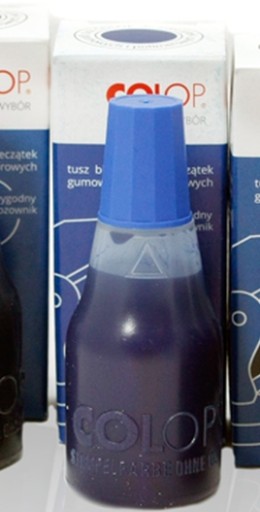 Razítkovací atrament Colop 25 ml, modrý