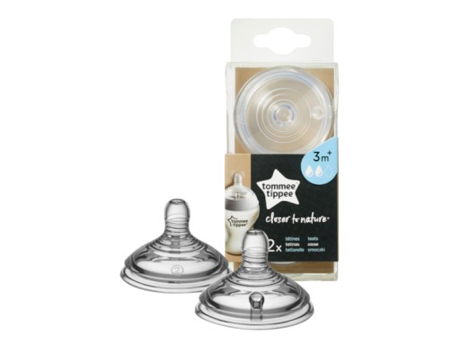 Cumlíky na fľašu cumlíky 3M+ 1 ks TOMMEE TIPPEE