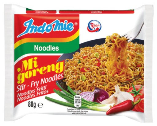 Mi Goreng vyprážané rezance, instantné 80g Indomie