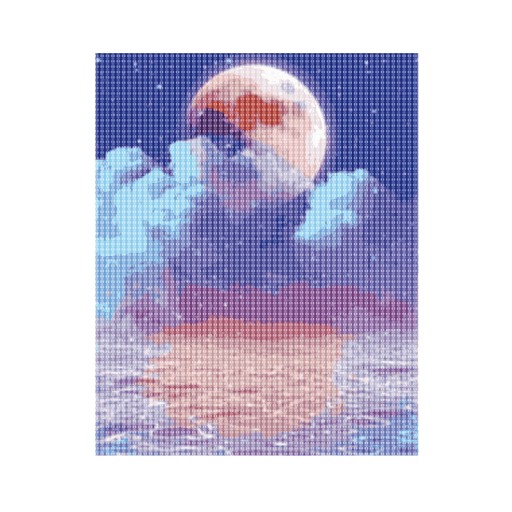 Diamantové vyšívanie Diamant 30x40cm Sky DPX-13463