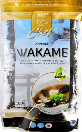 Morské riasy Riasy Japonské morské riasy Wakame Cut 100g