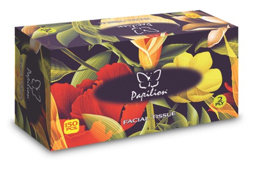 PAPILION HYGIENICKÉ Utierky V KRABIČKE 150 ks
