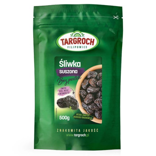 Sušené slivky bez semien 500 g Targroch