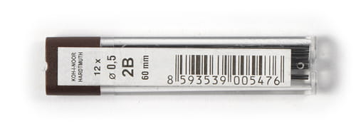 GRAFITOVÁ NÁPLŇ DO MECHANICKEJ CERUŽKY 0,5MM B