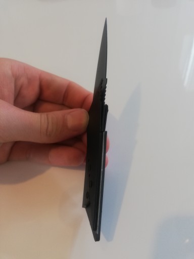KNIFE Rozšíriteľná skladacia KREDITNÁ KARTA PREŽITIA