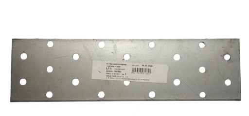 Plochá spojka LP-5 rozmery 50x180mm Skrutka-kov