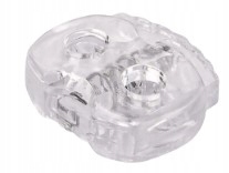 STOPKY SVORKA KONCA LINKY 3mm 2ks Transpar