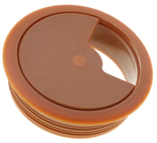 KÁBLOVÝ PRÍSTUP, STOLOVÁ SKUPINA, SVETLOHNEDÁ, priemer 60mm