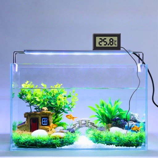 LCD TEPLOMERNÁ SONDA S ELEKTRONICKOU DIGITÁLNOU SONDOU PRE KÁBEL AKVÁRIOVEJ CHLADNIČKY