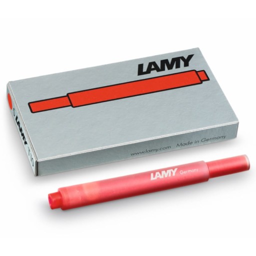 Atramentové kazety LAMY T10 (červené)
