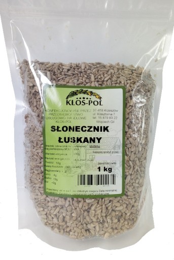 Slnečnica lúpaná najlacnejšie 1kg Młyn KŁOS-POL