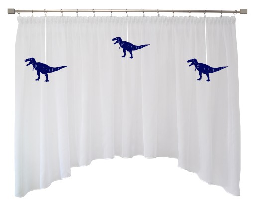 Dekoračný prívesok, prelamovaná dekorácia, Dinosaurus, námornícka modrá