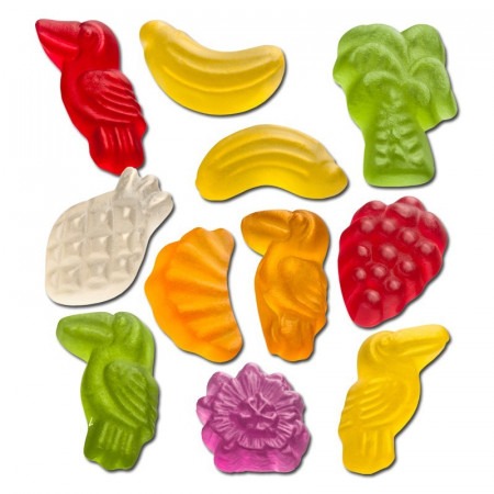 Haribo Tropical Fruit Jelly Tropifrutti 85 g