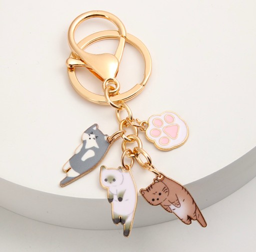 KEYRING CAT kitten 3 kľúčenka na kľúče Batoh