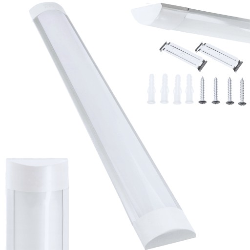 Prisadené LED panelové svietidlo 90 cm pre garážovú dielňu, žiarivkové svietidlo