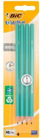BIC Evolution Original ceruzka bez gumy 4 ks.