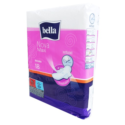 BELLA Nova Maxi hygienické vložky 18 ks