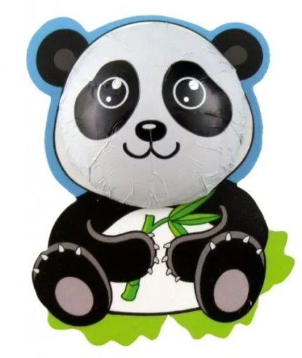 Storz Mliečna čokoláda Animal Panda s čokoládou pre deti 12,5g DE
