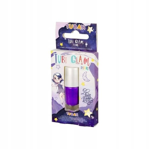 Tubi Glam fialový perleťový lak na nechty