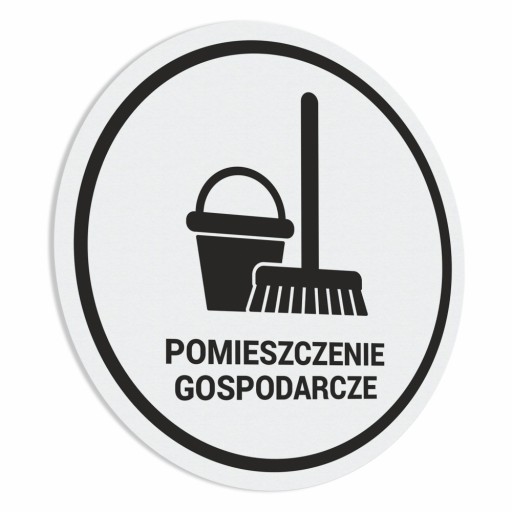 Technická miestnosť - nálepka 20x20