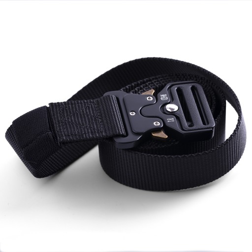 VOJENSKÝ TAKTICKÝ OPASOK na nohavice SURVIVAL vojenský opasok QR BUCKLE silná