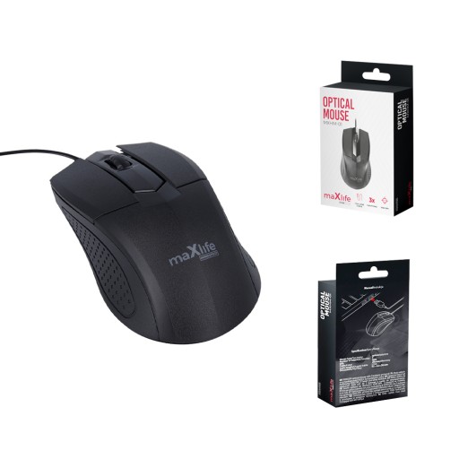 Optická myš Maxlife Home Office 1000 DPI 1,2 m