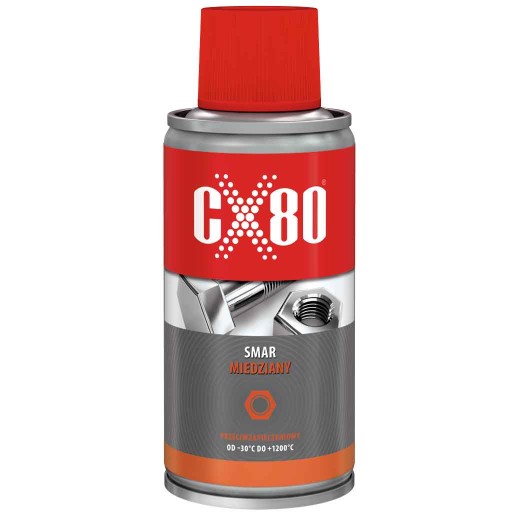 CX80 MEDENÝ TUK SPREJ PROTI ZABLOKOVANIE 150ML