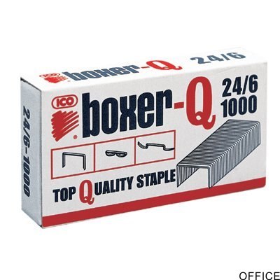ICO BOXER ZOŠÍVAČKY 26/6 1000 KS