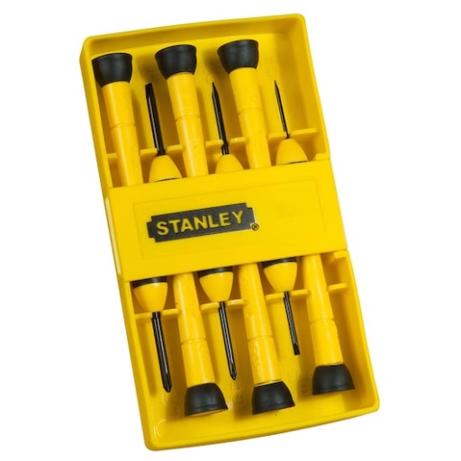 STANLEY HODINKÁRSKE SKRUTKOVAČE 6 KS 0-66-052